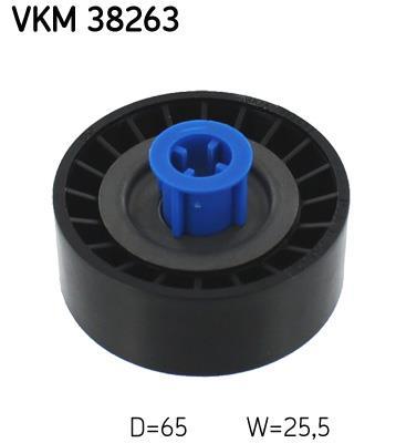 Galet enrouleur de courroie d'accessoire SKF VKM 38263